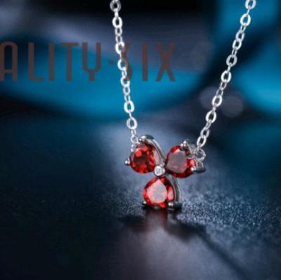 珊瑚紅水晶銀飾鏈 容大珠寶匠心打造，點(diǎn)亮頸間優(yōu)雅風(fēng)情